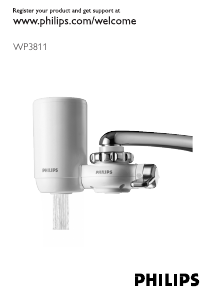 Посібник Philips WP3811 Установка очищення води