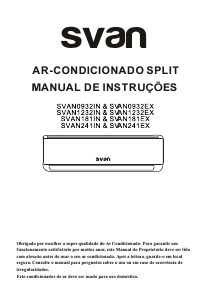 Manual Svan SVAN241EX Ar condicionado