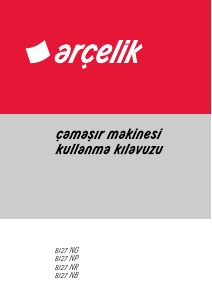 Kullanım kılavuzu Arçelik 8127 NB Çamaşır makinesi
