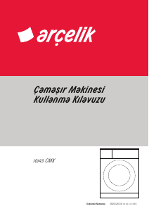 Kullanım kılavuzu Arçelik 10143 CMK Çamaşır makinesi