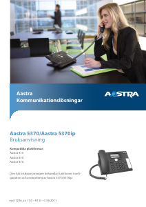 Bruksanvisning Aastra 5370 IP-telefon