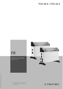 Mode d’emploi Trotec TCH 20 E Chauffage