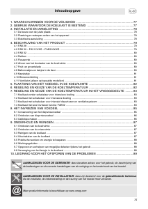 Handleiding Smeg FAB28ABL1 Koelkast