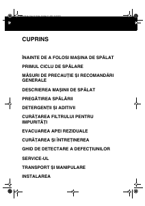 Manual Whirlpool AWT 2287/3 Mașină de spălat