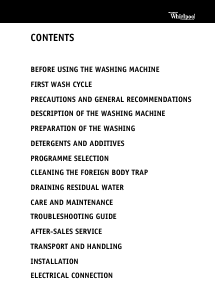 Handleiding Whirlpool AWT 3088 Wasmachine