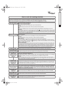 Handleiding Whirlpool AWZ 410/S Wasmachine