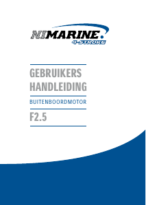 Handleiding Nimarine NF2.5 Buitenboordmotor