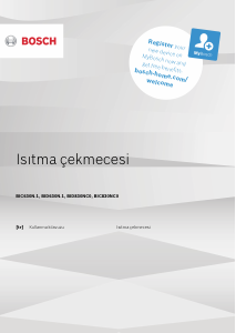 Kullanım kılavuzu Bosch BID830NC0 Sıcak tutma çekmecesi
