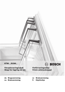 Brugsanvisning Bosch KSW26V80 Vinkøleskab