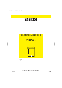 Handleiding Zanussi TCE 7224 Wasdroger