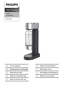Manual de uso Philips ADD4902BK Dispensador de agua