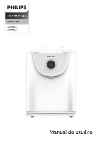 Manual Philips ADD4923H Bebedouro de Água