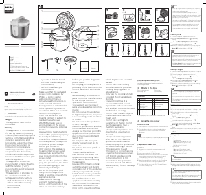 Manual Philips HD3053 Rice Cooker