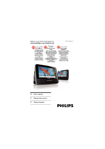 Manual Philips PET7402A DVD Player