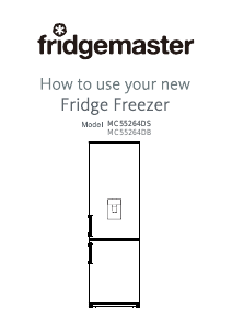 Manual Fridgemaster MC55264DFS Fridge-Freezer