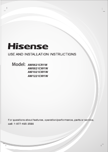 Handleiding Hisense AW0621CR1W Airconditioner