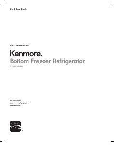 Manual Kenmore 795.79413 Fridge-Freezer