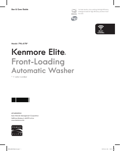 Handleiding Kenmore 796.41782 Wasmachine