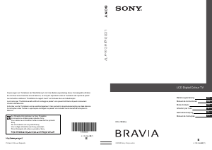 Handleiding Sony Bravia KDL-22E5310 LCD televisie