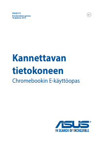 Käyttöohje Asus C100 Chromebook Flip Kannettava tietokone