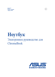 Руководство Asus C100 Chromebook Flip Ноутбук
