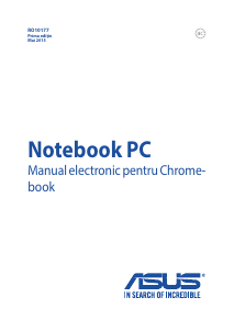 Manual Asus C100 Chromebook Flip Laptop