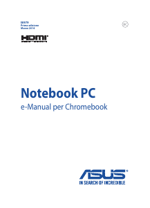 Manuale Asus C200 Chromebook Notebook
