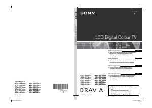 Manuale Sony Bravia KDL-26S2800 LCD televisore