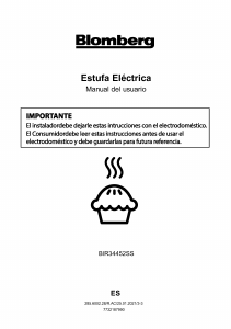 Manual de uso Blomberg BIR34452SS Cocina