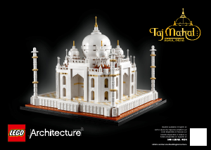 Manual de uso Lego set 21056 Architecture Taj Mahal