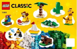 Manuale Lego set 11015 Classic Giro del mondo