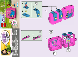 Mode d’emploi Lego set 41667 Friends Le cube de jeu vidéo d’Olivia