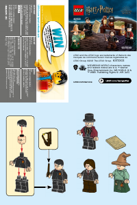 Manual Lego set 40500 Harry Potter Minifigure accessory set
