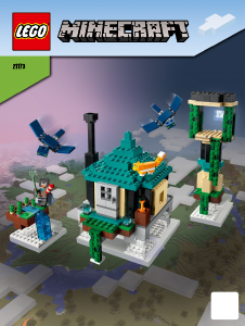 Bedienungsanleitung Lego set 21173 Minecraft Der Himmelsturm
