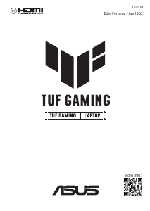 Panduan Asus F17 2021 TUF Gaming Laptop