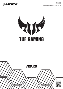 Mode d’emploi Asus F17 TUF Gaming Ordinateur portable