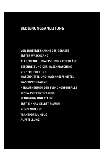 Bedienungsanleitung Whirlpool King Size 1200 Waschmaschine