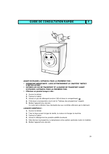 Mode d’emploi Whirlpool FL 243 Lave-linge