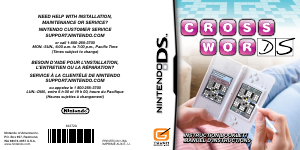 Mode d’emploi Nintendo DS Crosswords DS