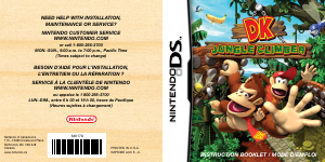 Mode d’emploi Nintendo DS DK Jungle Climber