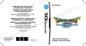 Mode d’emploi Nintendo DS Dragon Quest IX