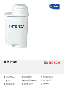 Bruksanvisning Bosch TCC78K751 Kaffemaskin
