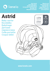 Manual Lionelo Astrid Car Seat