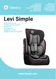 Руководство Lionelo Levi Simple Автомобильное кресло