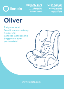 Manual Lionelo Oliver Car Seat