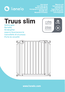 Manual Lionelo Truus Slim Baby Gate