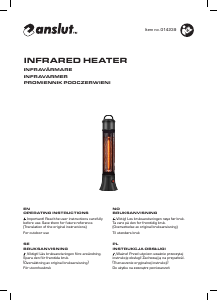 Manual Anslut 014-239 Patio Heater