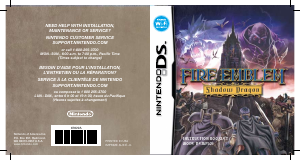 Mode d’emploi Nintendo DS Fire Emblem - Shadow Dragon