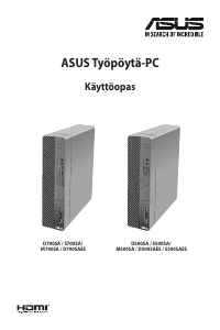 Käyttöohje Asus D500SA ExpertCenter D5 SFF Pöytätietokone