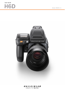 Handleiding Hasselblad H6D Digitale camera